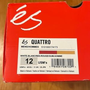 es men’s Quattro, size 12 - never worn